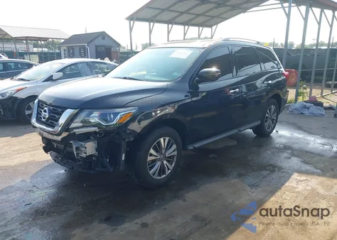 2019 Nissan Pathfinder S из США, поврежденный, VIN 5N1DR2MM0KC642473